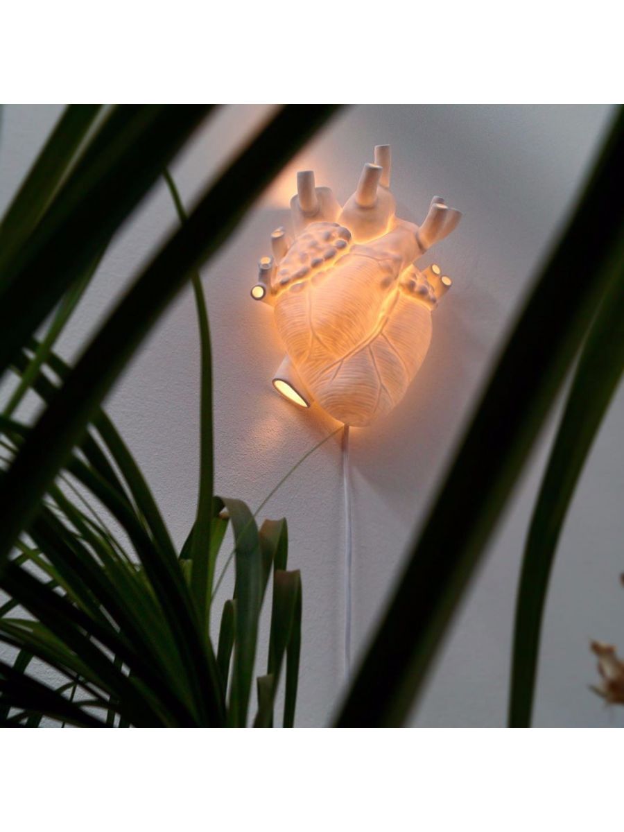 Lampe Murale Coeur anatomique Heart Lamp par Seletti – Memento Mori
